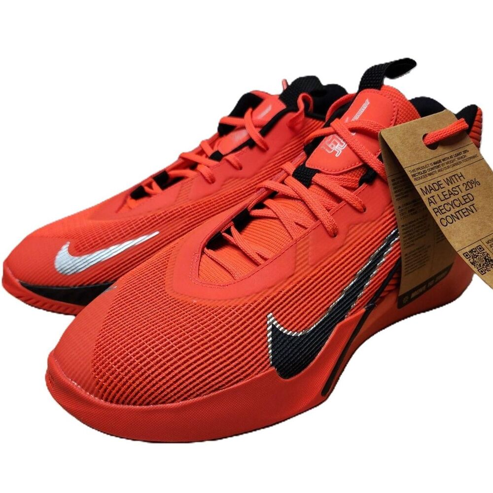 Nike Men’s G.T. Jump Academy Sneakers Size 11 Bright Crimson Black New With Box